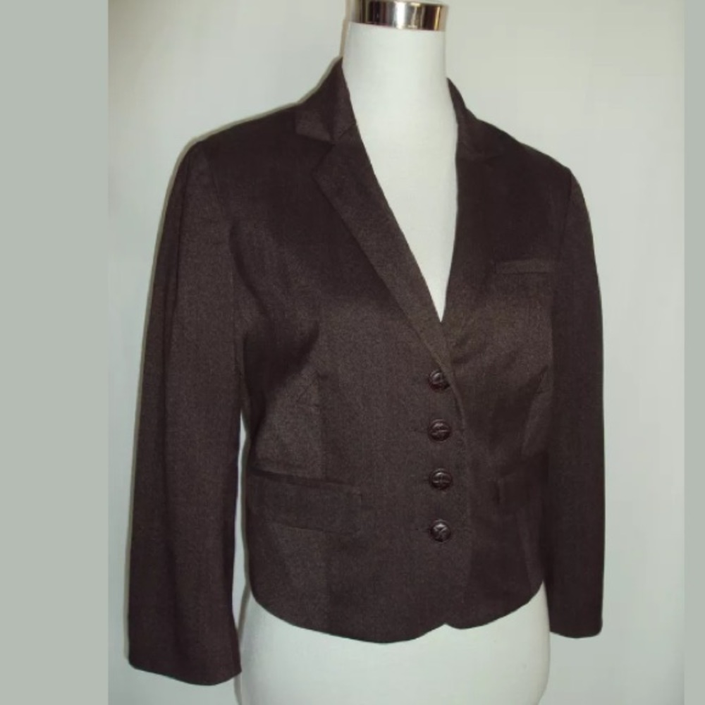 Silence & Noise Brown Casual Jacket Size M